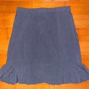 East 5th Gray Business Pleated Skirt